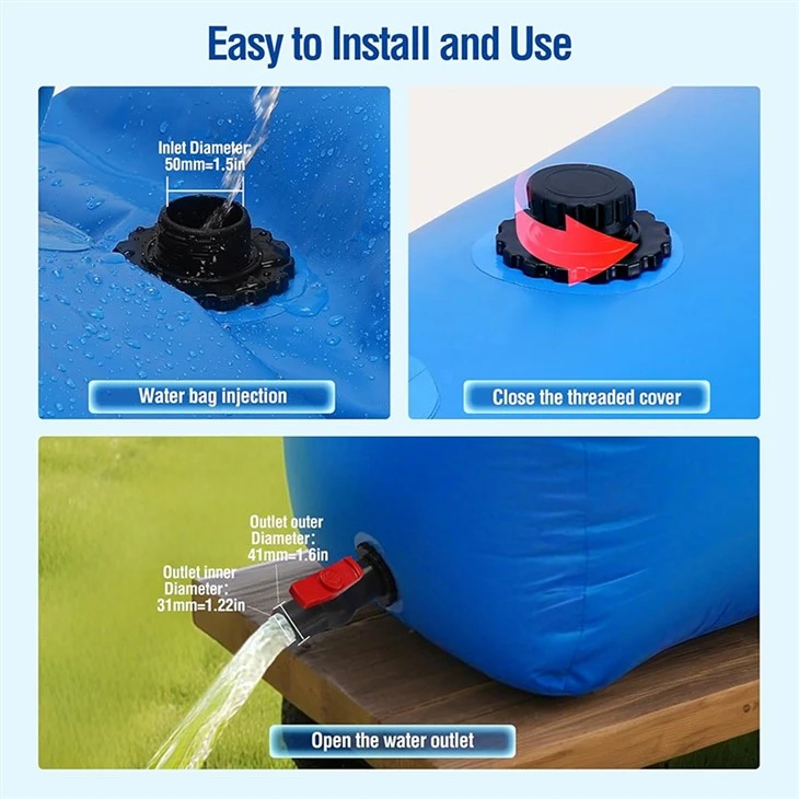 Foldable PVC Water Tank factory